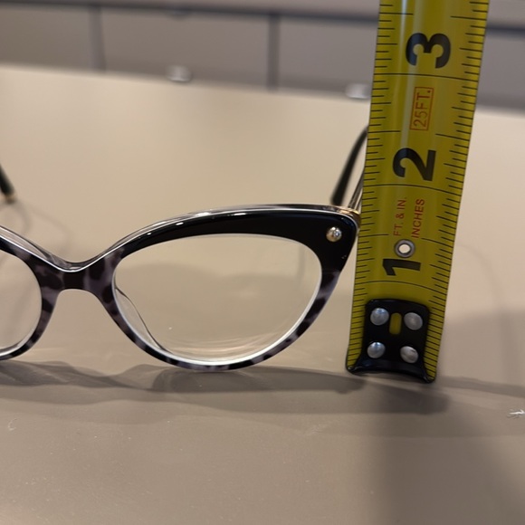 Dolce & Gabbana Cat Eye Glasses Leopard Print - Picture 8 of 8